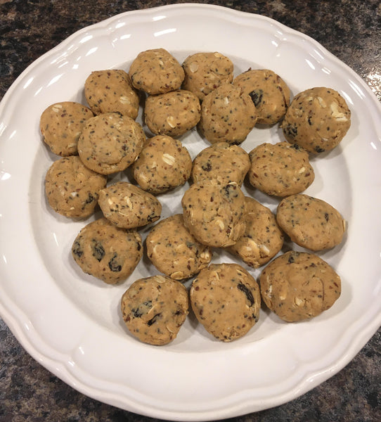 Peanut Butter No Bake Breakfast Cookies