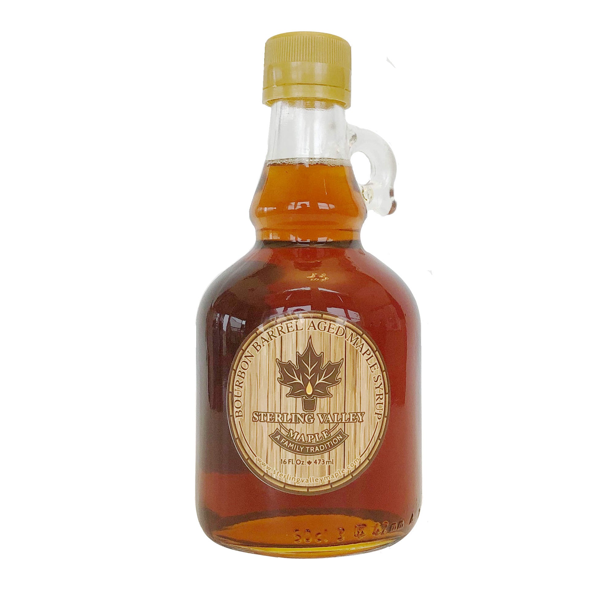 Bourbon Barrel Aged Syrup- 16oz