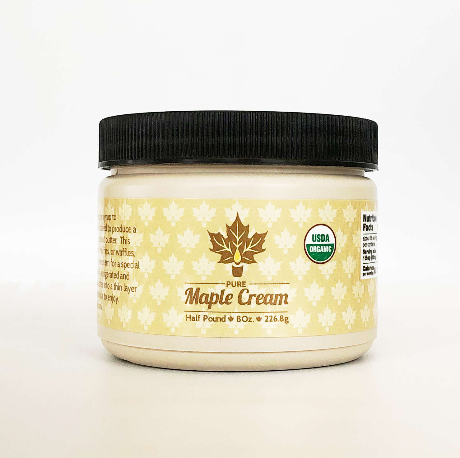 Certified Organic Maple Cream