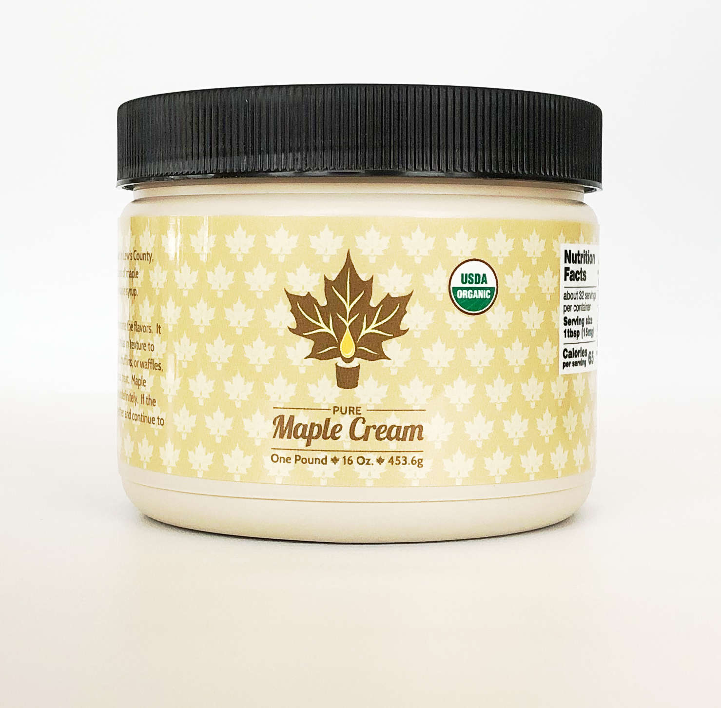 Certified Organic Maple Cream