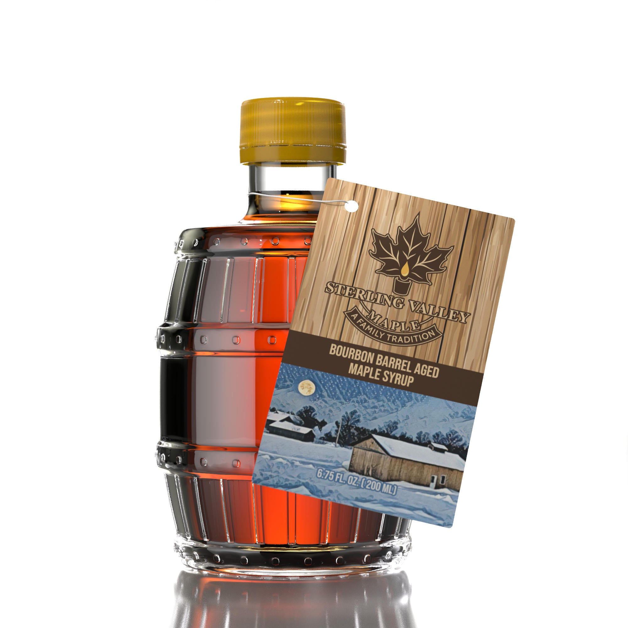 Bourbon Barrel Aged Syrup- 200ml