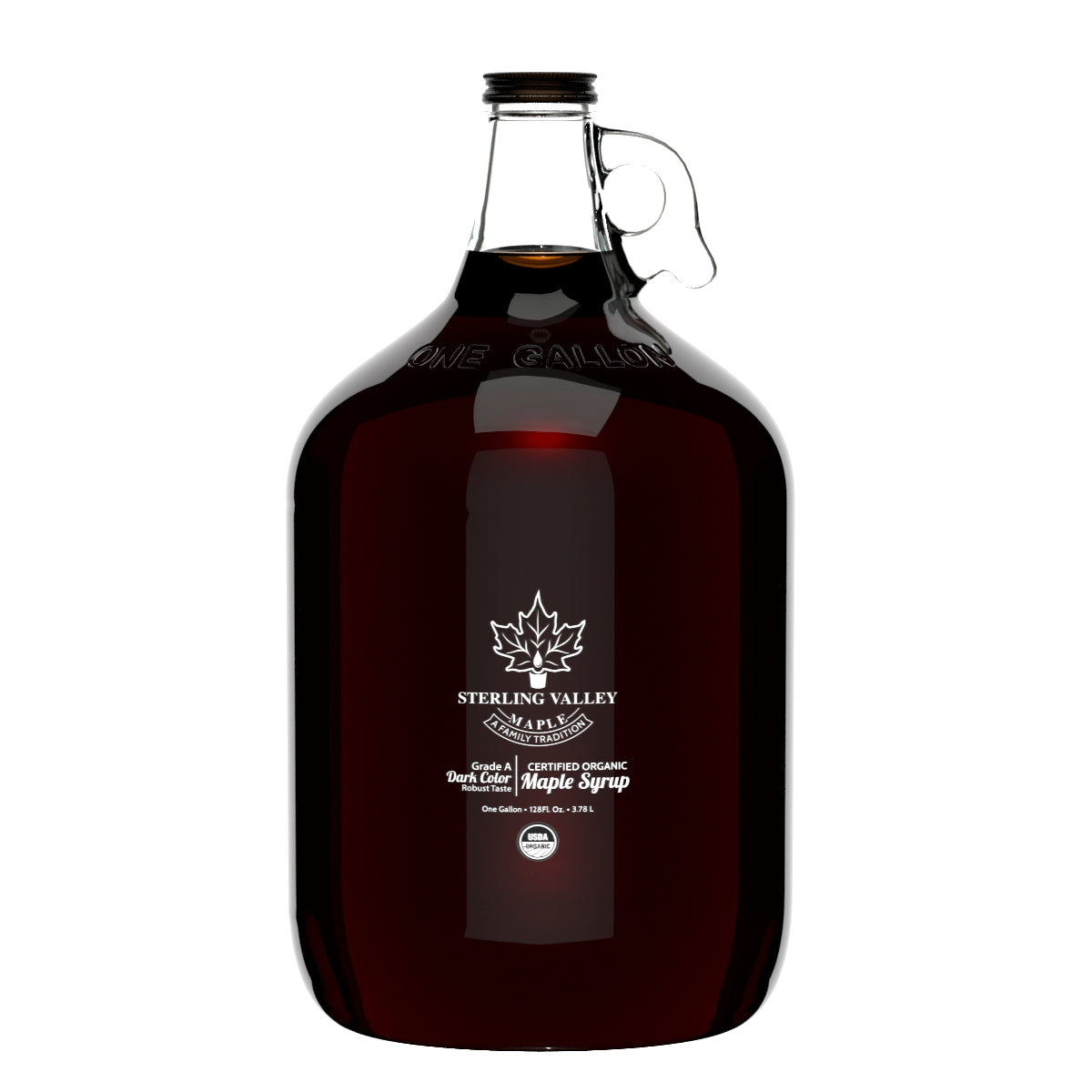 Certified Organic Maple Syrup: Dark Color and Robust Taste