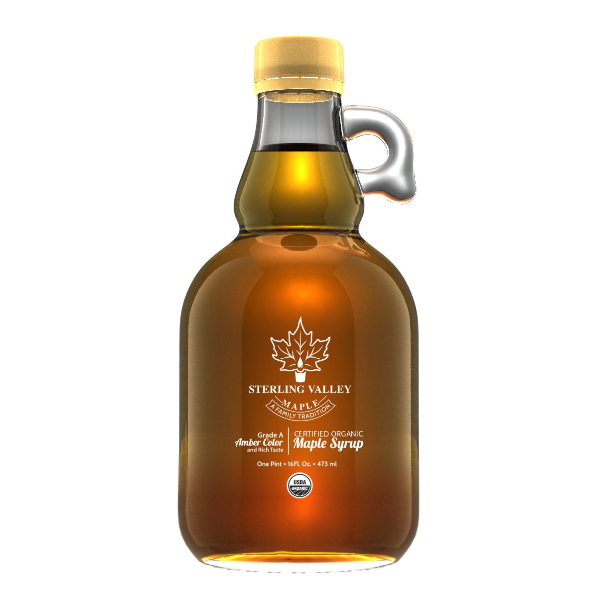 Certified Organic Maple Syrup: Dark Color and Robust Taste