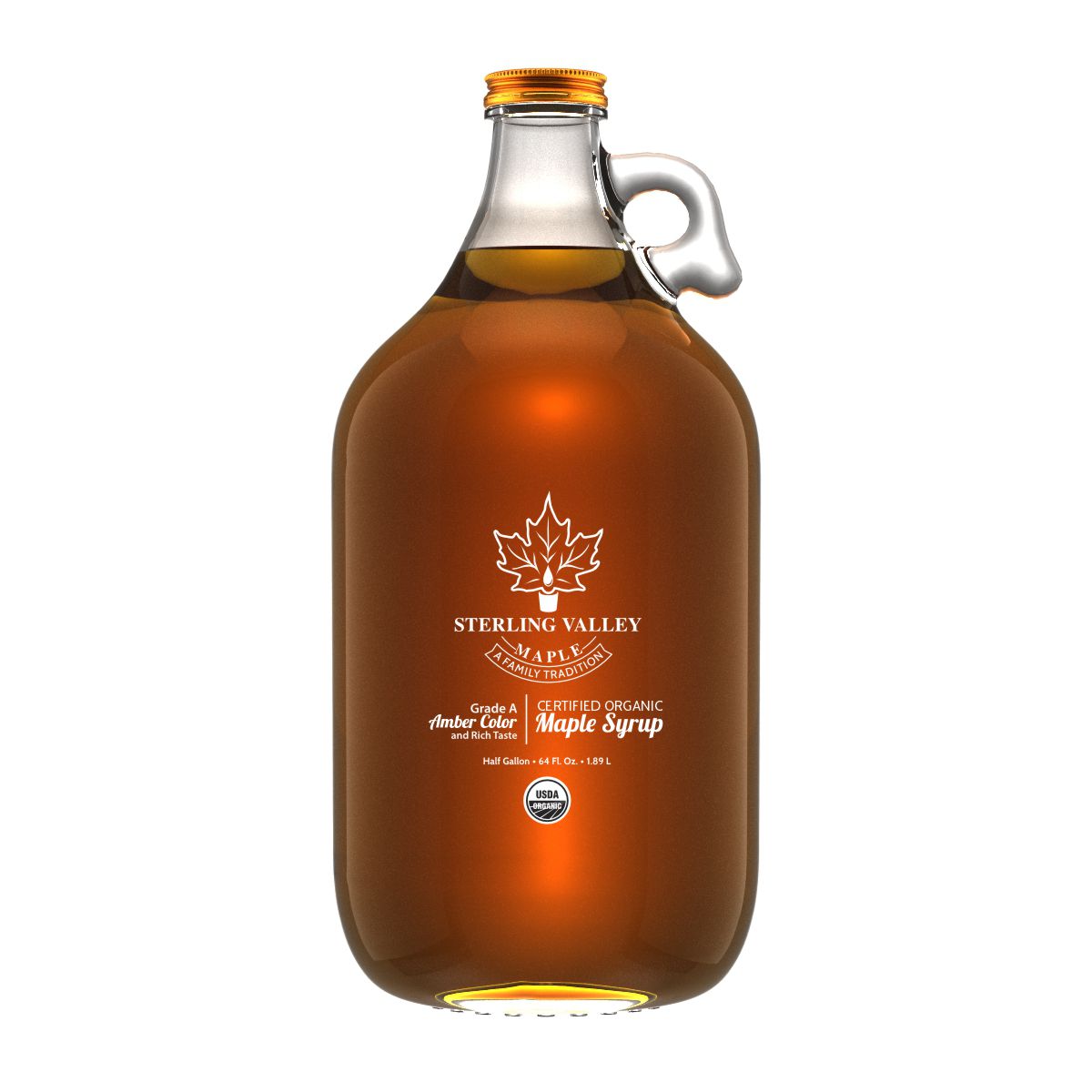 Certified Organic Maple Syrup: Amber Color with Rich Taste